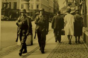 Tyske soldater på Højbro Plads © Københavns Bymuseum