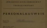 Samling af personlige dokumenter fra en familie i Theresienstadt