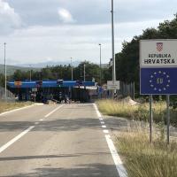 Grænsen mellem Kroatien og Bosnien