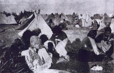 Armensk flygtningelejr © The Armenian Genocide Museum-Institute