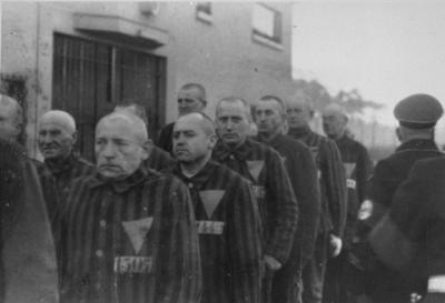 Fanger i Sachsenhausen ©USHMM