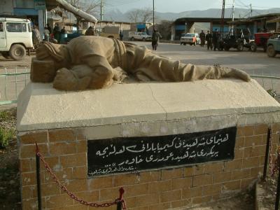 Mindesmærke for ofrene for de kemiske våben ved angrebet på Halabja i 1988