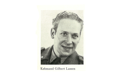 Købmand Gilbert Lassens skildring, 1945
