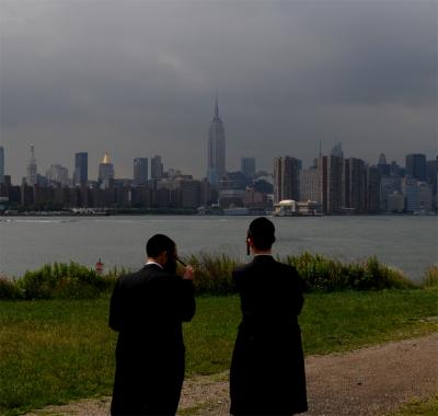Religiøse jøder, New York © Alexandre Syrota