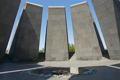 Mindesmærke i Armeniens hovedstad Yerevan for ofrene for det armenske folkedrab
