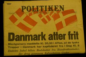 Danmark atter frit, Politiken 5. maj 1945 © Københavns Bymuseum