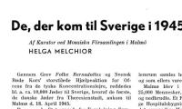 De, der kom til Sverige i 1945