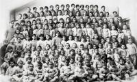Armenske forældreløse børn på et børnehjem i Anatolien, 1918