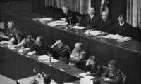 Dommerne i Nürnbergprocessen © USHMM